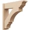 Ekena Millwork 8-in W x 30-in D x 30-in H Balboa Trad Rough Cedar Woodgrain TimberThane Outlooker, Primed Tan OUTUR080X30X30BOA04RCPR - alternate 1